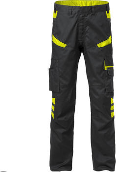 Fristads Hose 2552 STFP Schwarz/Gelb