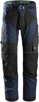 Snickers FlexiWork Arbeitshose Navy-Schwarz