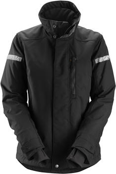 Snickers Damen AllroundWork 37.5® isolierte Arbeitsjacke Schwarz