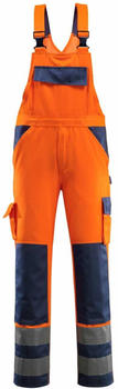 Mascot Safe Compete Warnlatzhose mit Knietaschen Barras Gr. 90C64 orange/marine