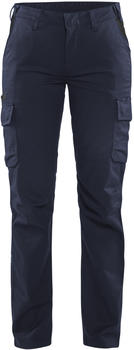 Blakläder Damen Industrie Arbeitshose Stretch 7144 1832 schwarz/rot