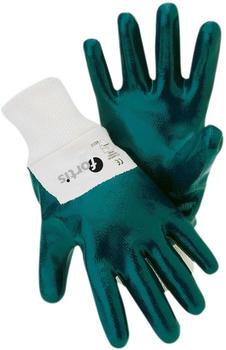 Fortis Handschuh Mechanicblau Nitril Strickbund