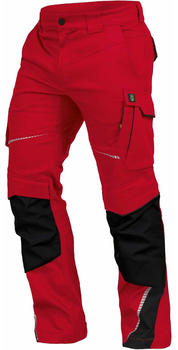 Leibwächter Bundhose Flex-Line rot/schwarz