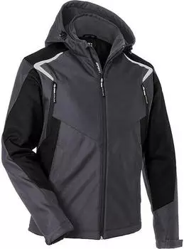 K&uuml;bler Bodyforce Winter Softshell Jacke anthrazit/schwarz