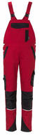 Planam Norit Damen Latzhose rot schwarz Modell 6537 Gr&ouml;&szlig;e 42