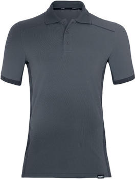 uvex Poloshirt SuXXeed Industry Grau/Anthrazit