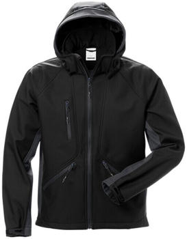 Fristads Acode Softshell-Jacke 1414 SHI Schwarz/Grau