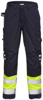 Fristads Flamestat High Vis Hose Kl. 1 2176 ATHS Warnschutz-Gelb/Marine