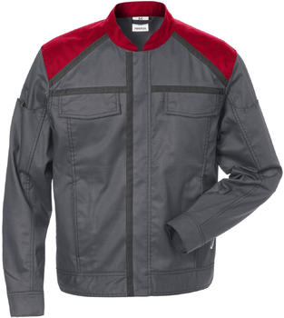 Fristads Jacke 4555 STFP Grau/Rot