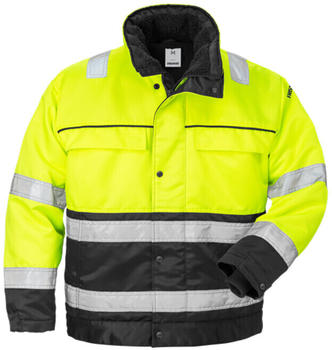 Fristads Warnschutz-Jacke High Vis Winterjacke Kl. 3 444 PP Warnschutz-Gelb/Schwarz