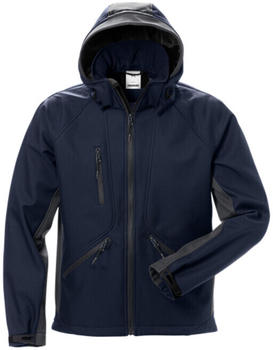 Fristads Acode Softshell-Jacke 1414 SHI Marine/Dunkelgrau