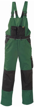 teXXor Canvas Latzhose Amazonas Grün/Schwarz