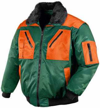 teXXor Piloten-Jacke Oslo Grün/Orange