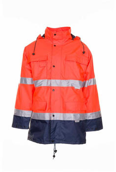 Planam Warnschutz Parka orange/marine