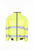 Planam Warnschutz Pilotenjacke Uni Gr. S Gelb