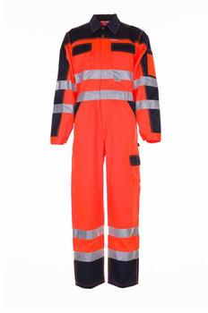 Planam Warnschutz Rallyekombi orange/marine