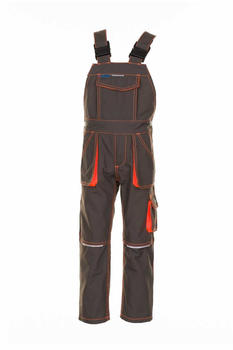 Planam Latzhose oliv/orange