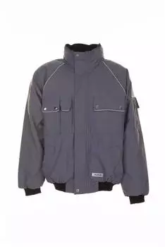 Planam Winterblouson Canvas 320 grau/schwarz Planam Winterblouson Canvas 320 grau/schwarz