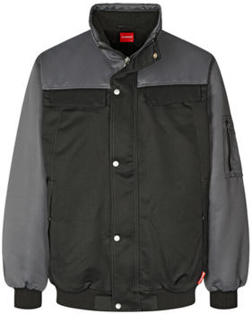 Kansas Winterjacke Icon Two Winter Pilotenjacke 4813 PP Schwarz/Grau