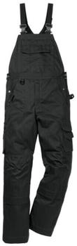 Kansas Icon One Latzhose 1112 LUXE mit Knietaschen Schwarz