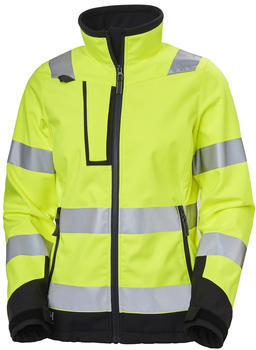 Helly Hansen Damen Jacke 74098 W Luna Hi Vis Softshell 369 gelb