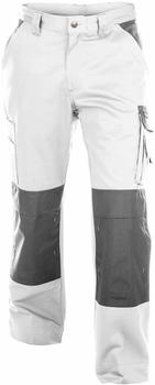 Dassy Hose mit Kniepolstertaschen Boston PESCO61 Weiß/Zementgrau