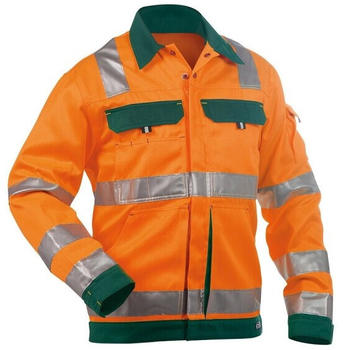 Dassy Warnschutz Arbeitsjacke Dusseldorf PESCO74 Neonorange/Flaschengrün