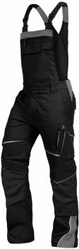 Leibw&auml;chter Latzhose Flex-Line schwarz/grau