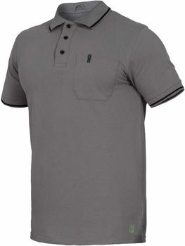 Leibwächter Polo Shirt Flex-Line grau/schwarz
