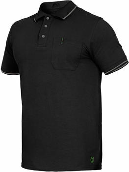Leibwächter Polo Shirt Flex-Line schwarz/grau