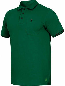 Leibwächter Polo Shirt Flex-Line grün/schwarz