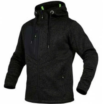 Leibw&auml;chter Strickjacke CASUAL LINE schwarz/grau