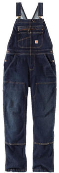 Carhartt Damen Denim Double Front Bib Jeans-Latzhose