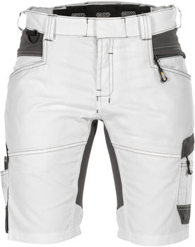 Dassy Malershorts mit Stretch Damen Axis Painters PESCO41 Weiß/Anthrazitgrau
