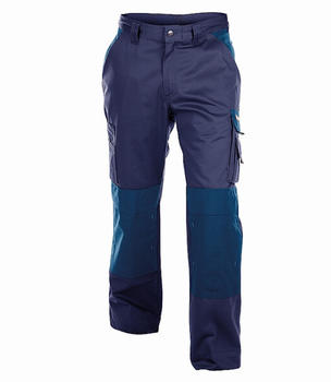Dassy Hose mit Kniepolstertaschen Boston PESCO64 Dunkelblau/Kornblau