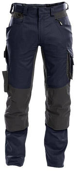 Dassy Hose mit Stretch und Kniepolstertaschen Dynax PESCO41 Nachtblau/Anthrazitgrau