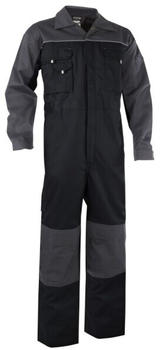 Dassy Overall mit Kniepolstertaschen Cannes PESCO61 Schwarz/Zementgrau
