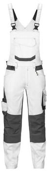 Dassy Malerlatzhose mit Stretch und Kniepolstertaschen Tronix Painters PESCO41 Weiß/Anthrazitgrau