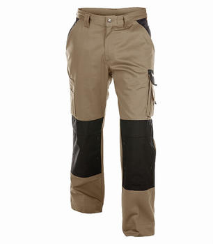 Dassy Hose mit Kniepolstertaschen Boston PESCO61 Khaki/Schwarz