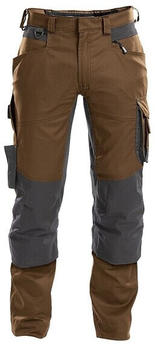 Dassy Hose mit Stretch und Kniepolstertaschen Dynax PESCO41 Lehmbraun/Anthrazitgrau