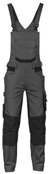Dassy Latzhose mit Stretch und Kniepolstertaschen Tronix PESCO41 Anthrazitgrau/Schwarz