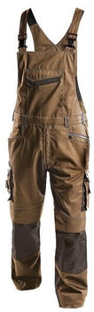 Dassy Latzhose mit Kniepolstertaschen Voltic PESCO63 Lehmbraun/Anthrazitgrau