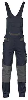 Dassy Latzhose mit Stretch und Kniepolstertaschen Tronix PESCO41 Nachtblau/Anthrazitgrau