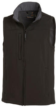 Leiber Herren Softshellweste 10/1046/10 Schwarz