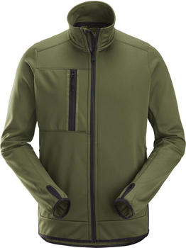 Leiber Fleecejacke AllroundWork/Fleece Arbeitsjacke mit Reißverschluss Khaki/Grün