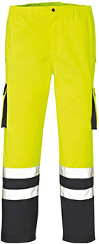 Snickers Warn-Wetterschutzhose Baltimore Leuchtgelb/Navy