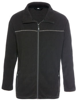 Dassy Mikrofleece-Jacke Bergen Schwarz