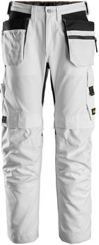 Albatros Workwear AllroundWork Canvas+ Stretch Arbeitshose mit Holstertaschen Weiß