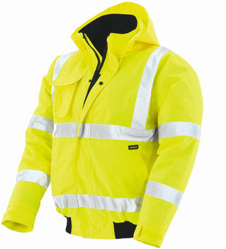 Snickers Warn-Wetterschutz-Pilotenjacke Whistler Leuchtgelb