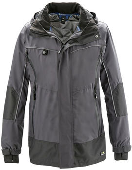 Snickers Wetterschutz-Jacke Philly Grau/Schwarz